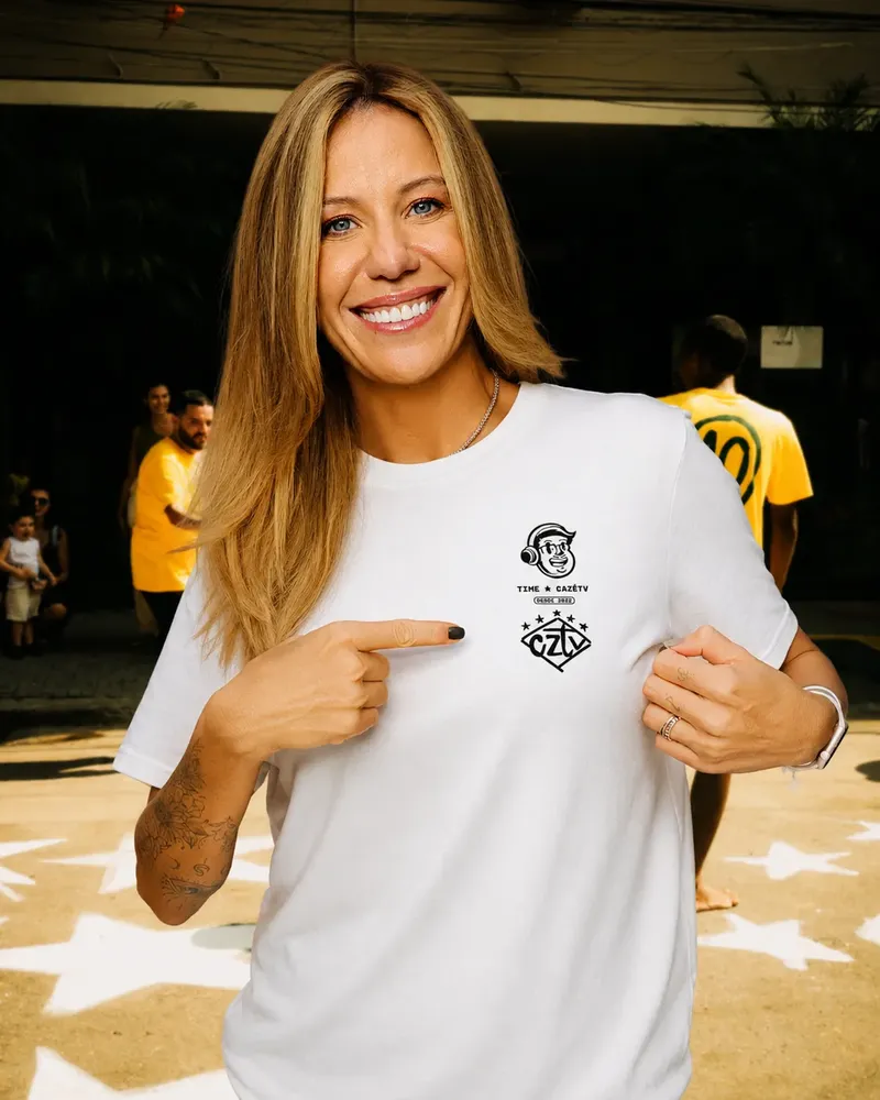 Camisa CazéTV Branca